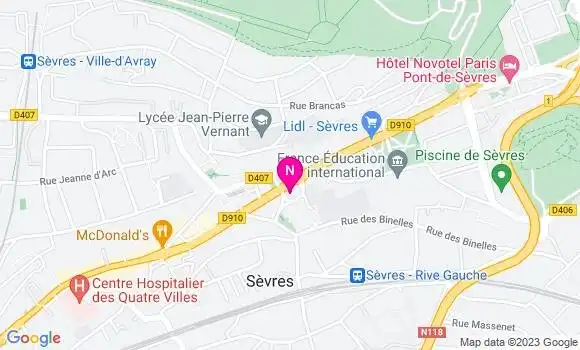 Localisation Mtre Trufandier Charles