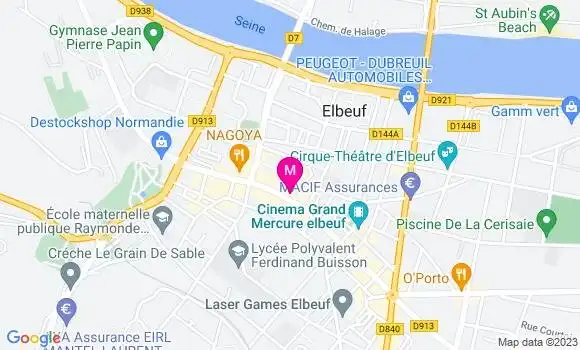 Localisation Mtre Quesnée Lucie