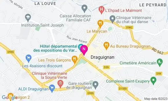 Localisation Mtre Drouet Caroline