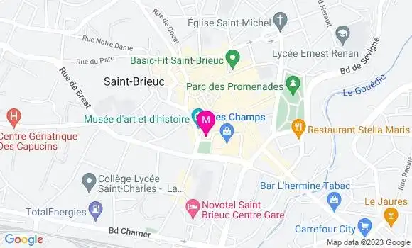 Localisation Mtre D