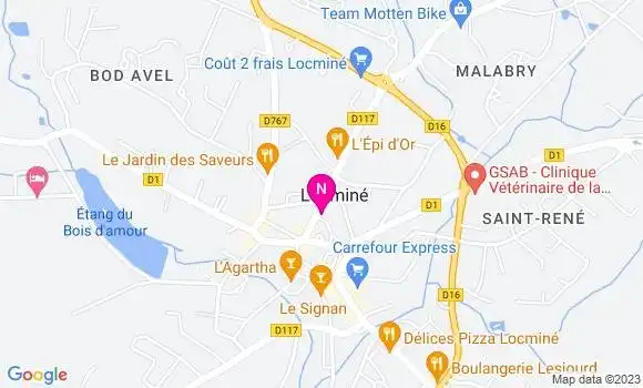 Localisation Mtre Tostivint Julien