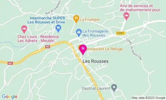 Localisation Mtre Pernot Jean Pierre