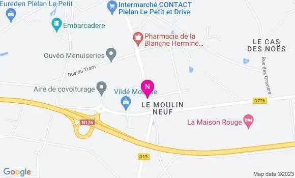 Localisation Mtre Laurent Françoise