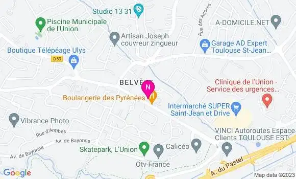 Localisation Mtre Bardaji Prost Delphine