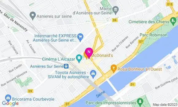 Localisation Mtre Carbo Léticia