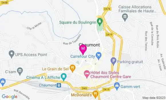 Localisation Mtre Hoffmann Franck