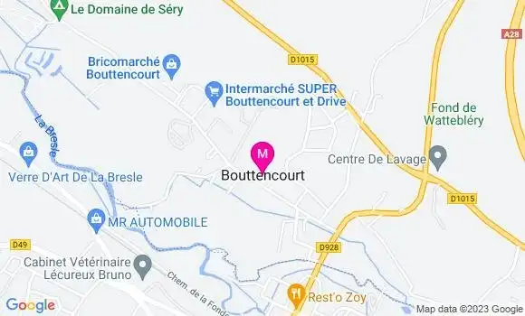 Localisation Mtre Coeuilte Françoise