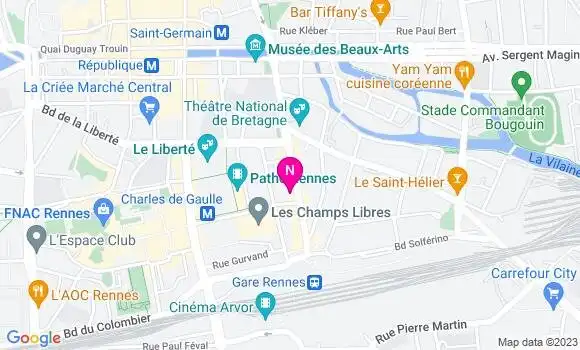 Localisation Mtre Bourges Raymond Xavier