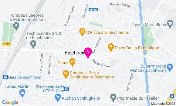 Localisation Mtre Kimmel Gilles