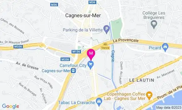 Localisation Mtre Perez Cécile