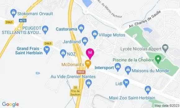 Localisation Mtre Phalip Clémence