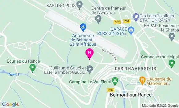 Localisation Mtre Imbert Gauci Estelle