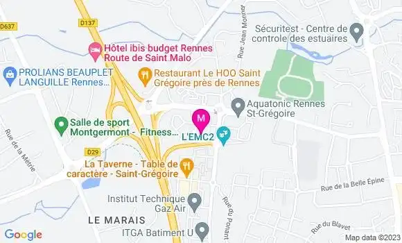 Localisation Mtre Ducasse Christine