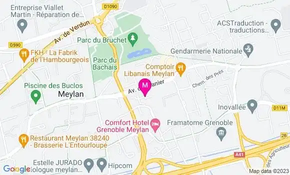 Localisation Mtre Ghennouchi Nadia