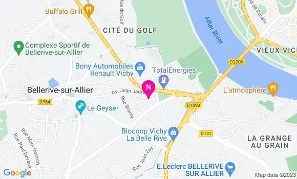 Localisation Mtre Goumy Bertrand
