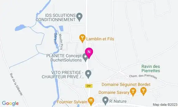 Localisation Mtre Berardo Emilie
