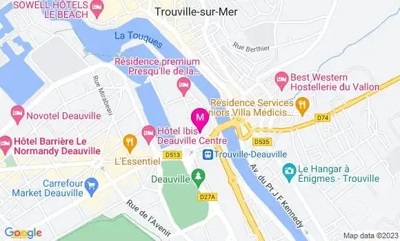 Localisation Mtre Vagnier Hélène