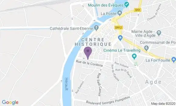 Localisation Mtre Clauzel Gérard