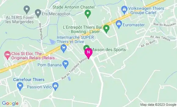 Localisation Mtre Brisson Matthieu
