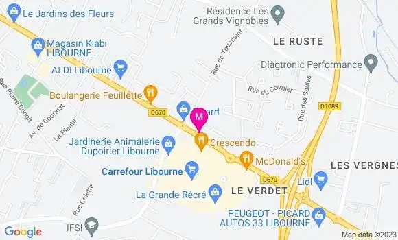 Localisation Mtre Sanchez Ortiz Inigo