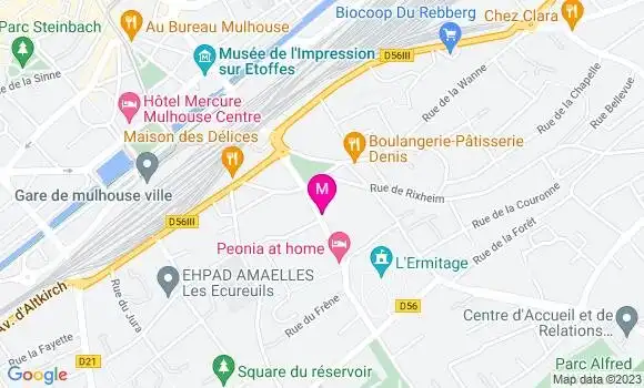 Localisation Mtre De Cian Sabine