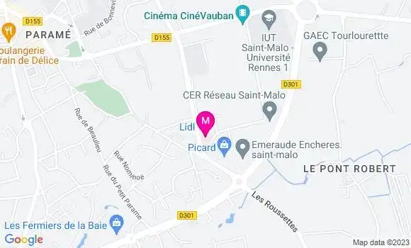 Localisation Mtre Garnier Guillaume
