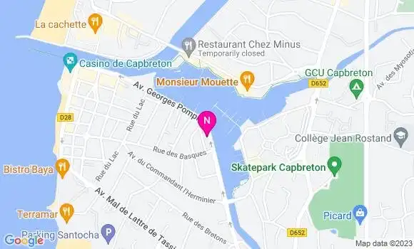 Localisation Mtre Navarret Christine