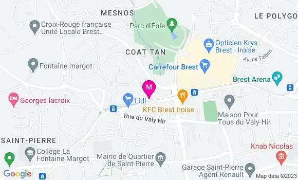Localisation Mtre Criquet Edouard
