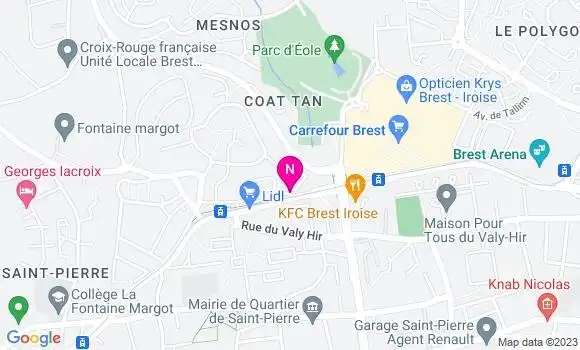 Localisation Mtre Criquet Jean Luc