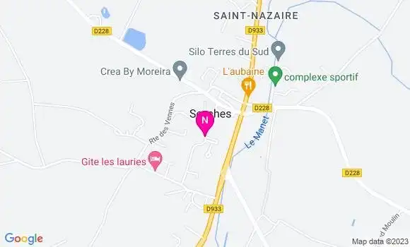 Localisation Mtre Maneyrol Guy