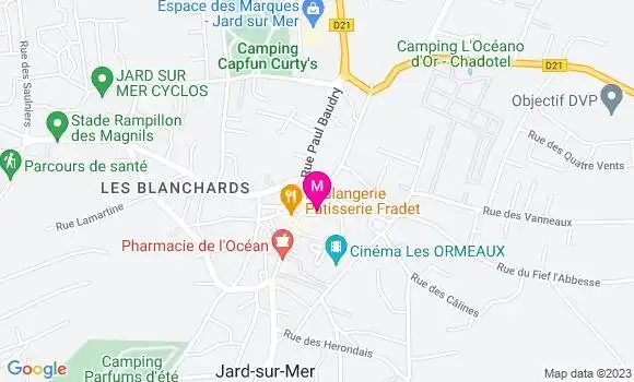 Localisation Mtre Legrand Yonnel