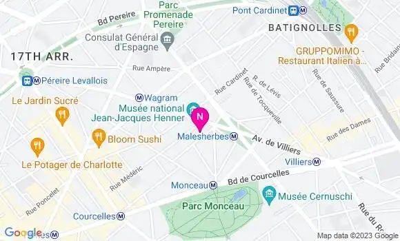 Localisation Mtre Mercier Irène