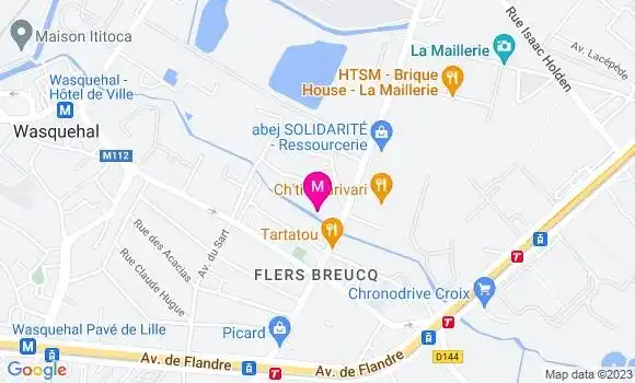 Localisation Mtre Dehaut Vieillard Hélène