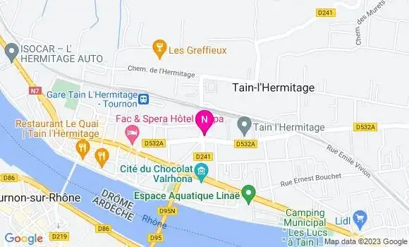 Localisation Mtre Schmit Thomas