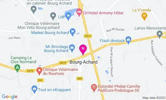 Localisation Mtre Auble Béatrice