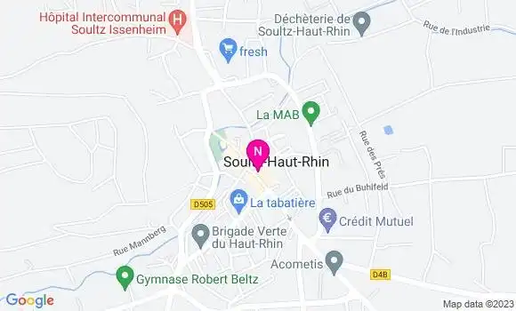 Localisation Mtre Bacany Pauline