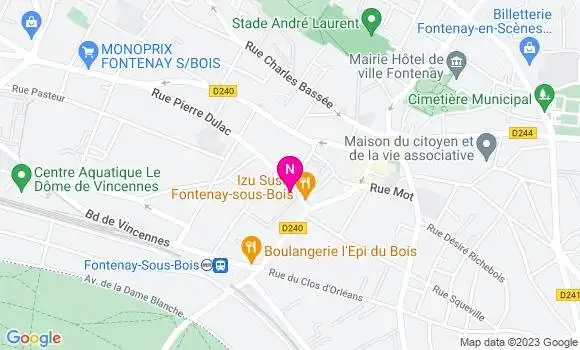 Localisation Mtre Olivier Christophe