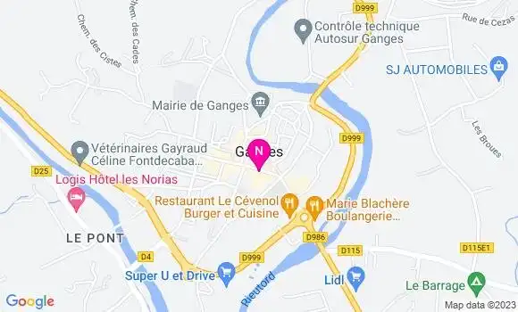Localisation Mtre Teulon Pollet Camille