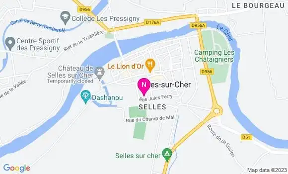 Localisation Mtre Saussereau Elodie