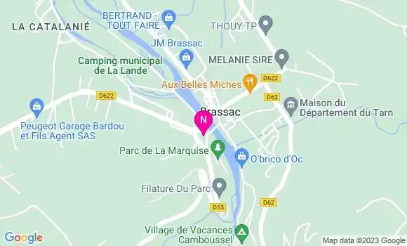 Localisation Mtre Ducos Pierre