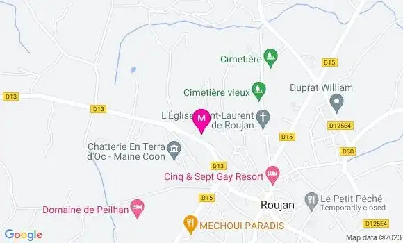 Localisation Mtre Bonetto Michel