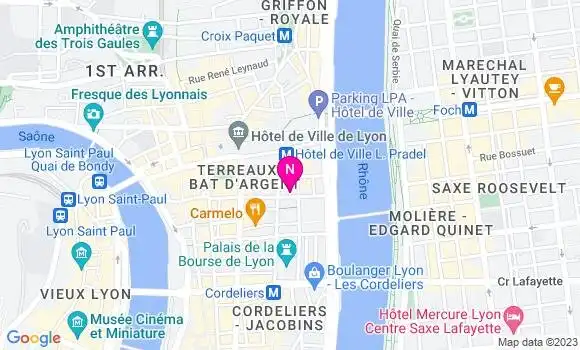 Localisation Mtre Lavorel Jean François