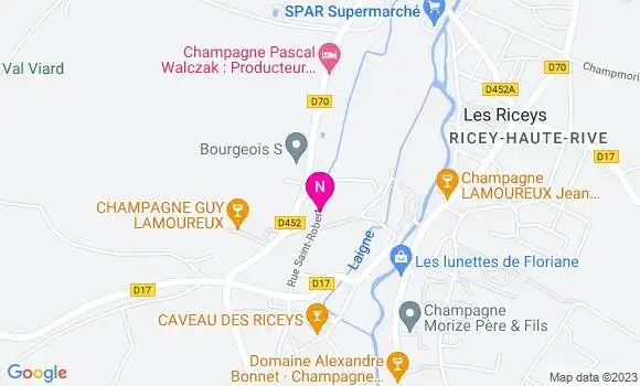 Localisation Mtre Walczak Mélanie