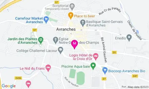 Localisation Mtre Shelton Nicolas