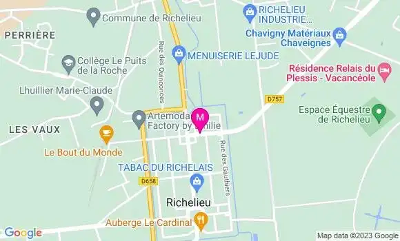 Localisation Mtre Chabaneix Bénédicte