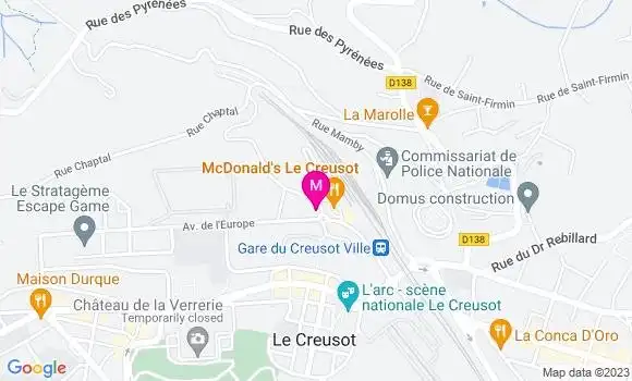 Localisation Mtre Andrieu Renaud