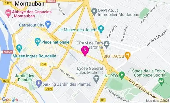 Localisation Mtre Uzon Milleret Didier