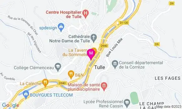 Localisation Mtre Caignault Priscille