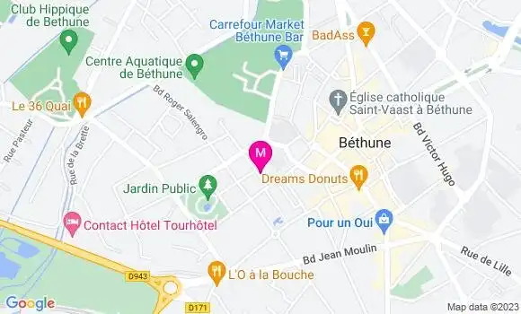 Localisation Mtre Hollander Vincent
