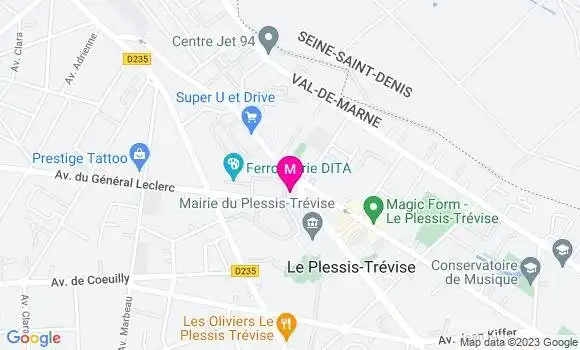 Localisation Mtre Gur Benoît